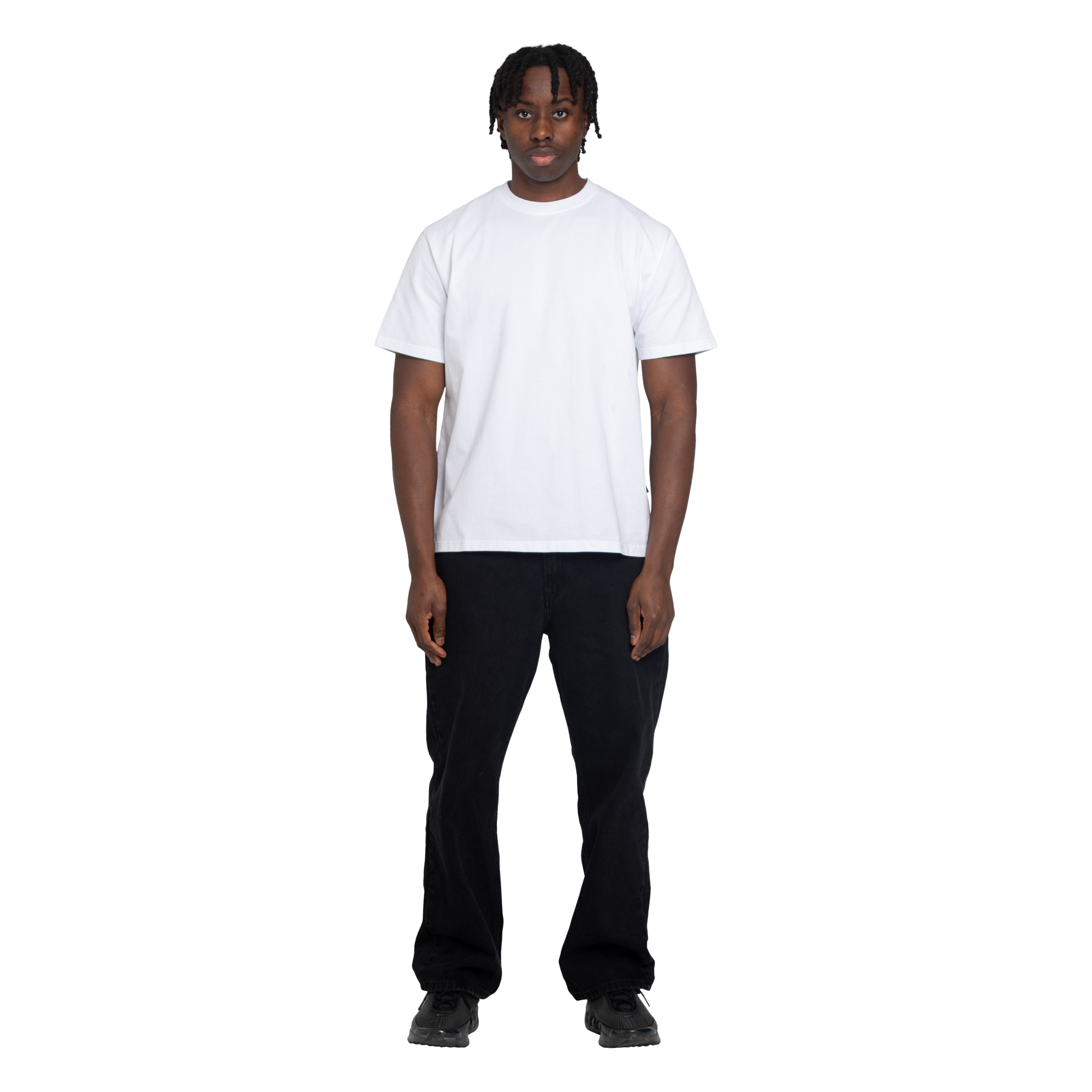 BLS - Blank T-Shirt Loose Fit - White - Headz Up 