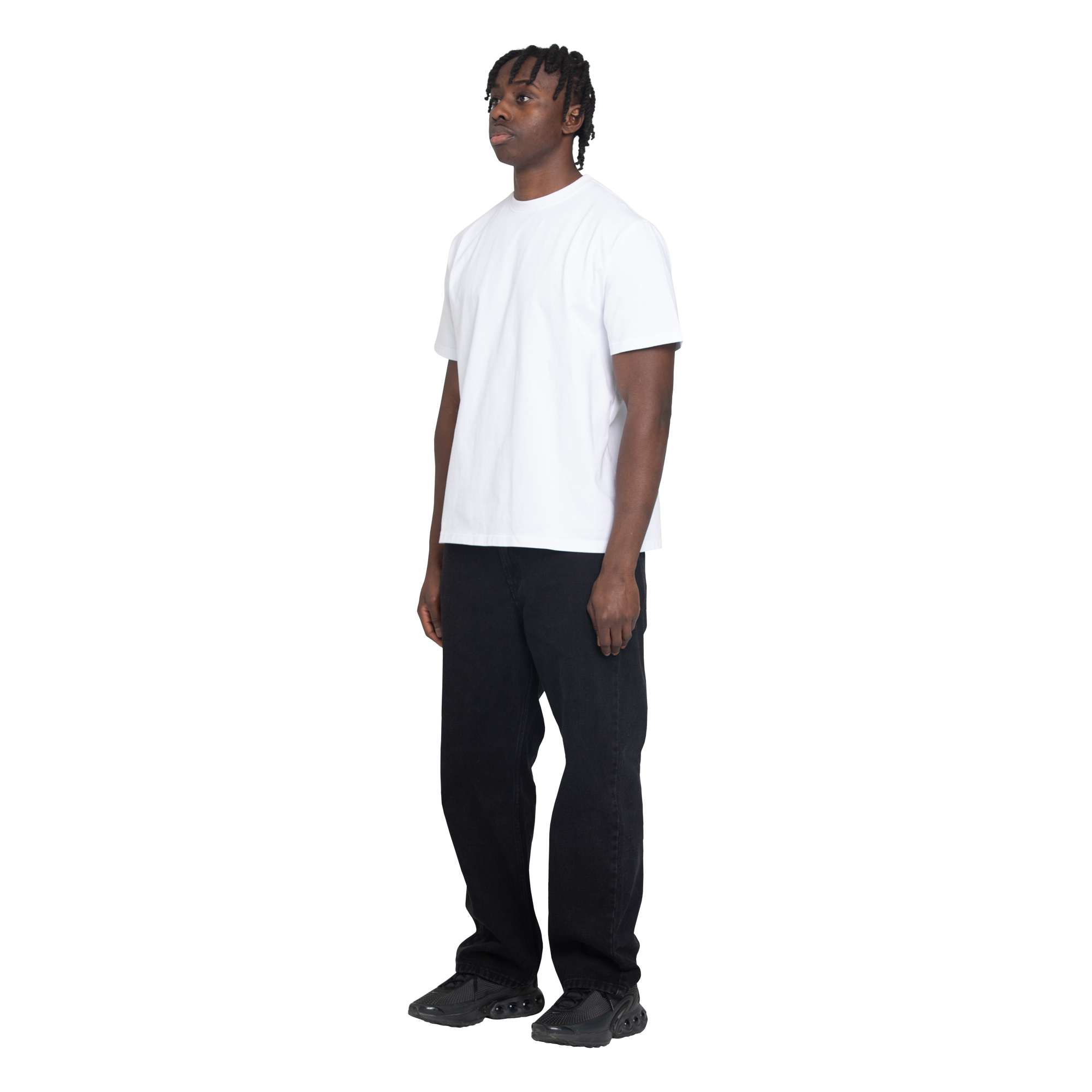 BLS - Blank T-Shirt Loose Fit - White - Headz Up 