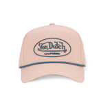 Von Dutch - Rubber Patch - 6-Panel Cap - Pink - Headz Up 
