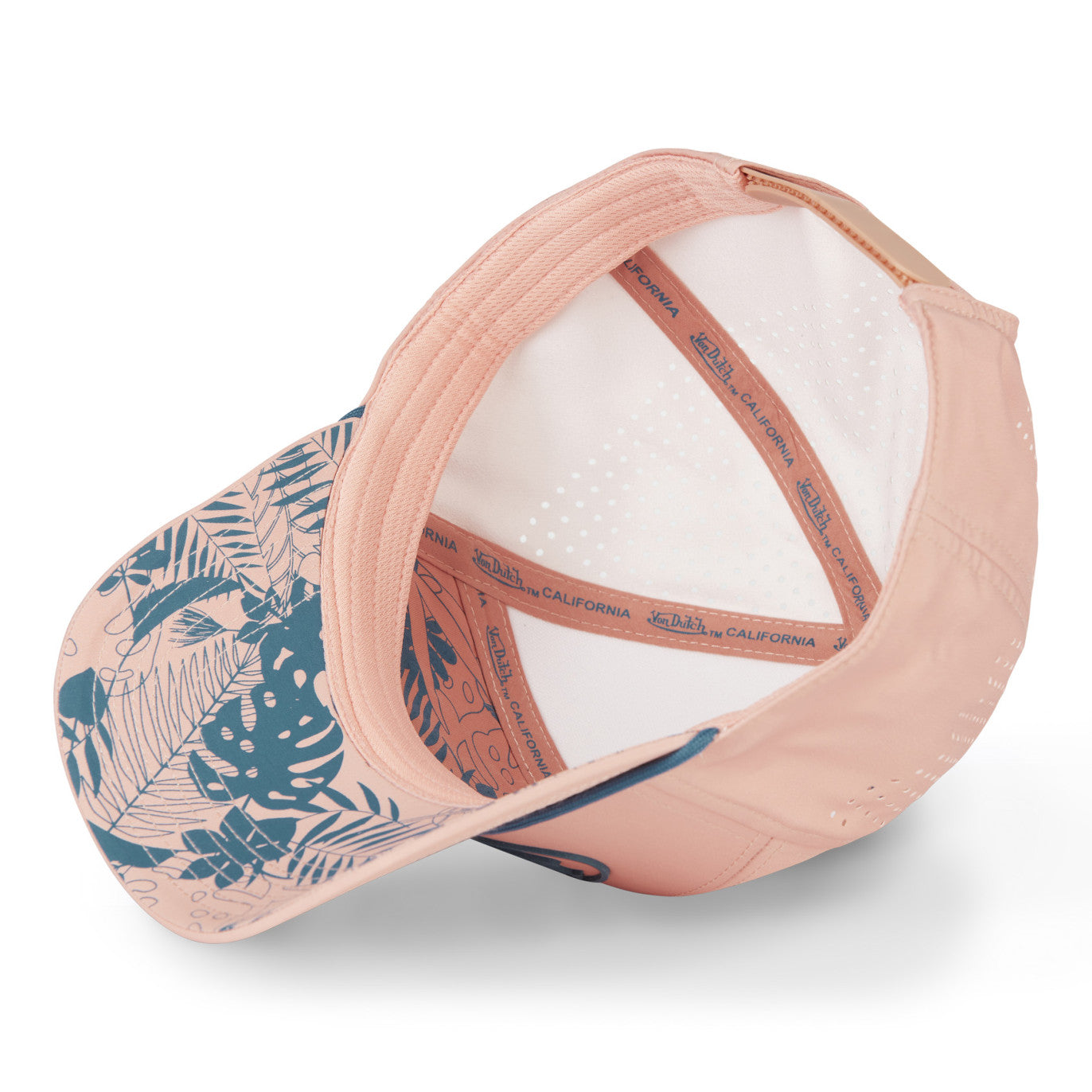 Von Dutch - Rubber Patch - 6-Panel Cap - Pink - Headz Up 