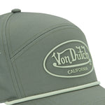 Von Dutch - Rubber Patch - 6-Panel Cap - Olive - Headz Up 
