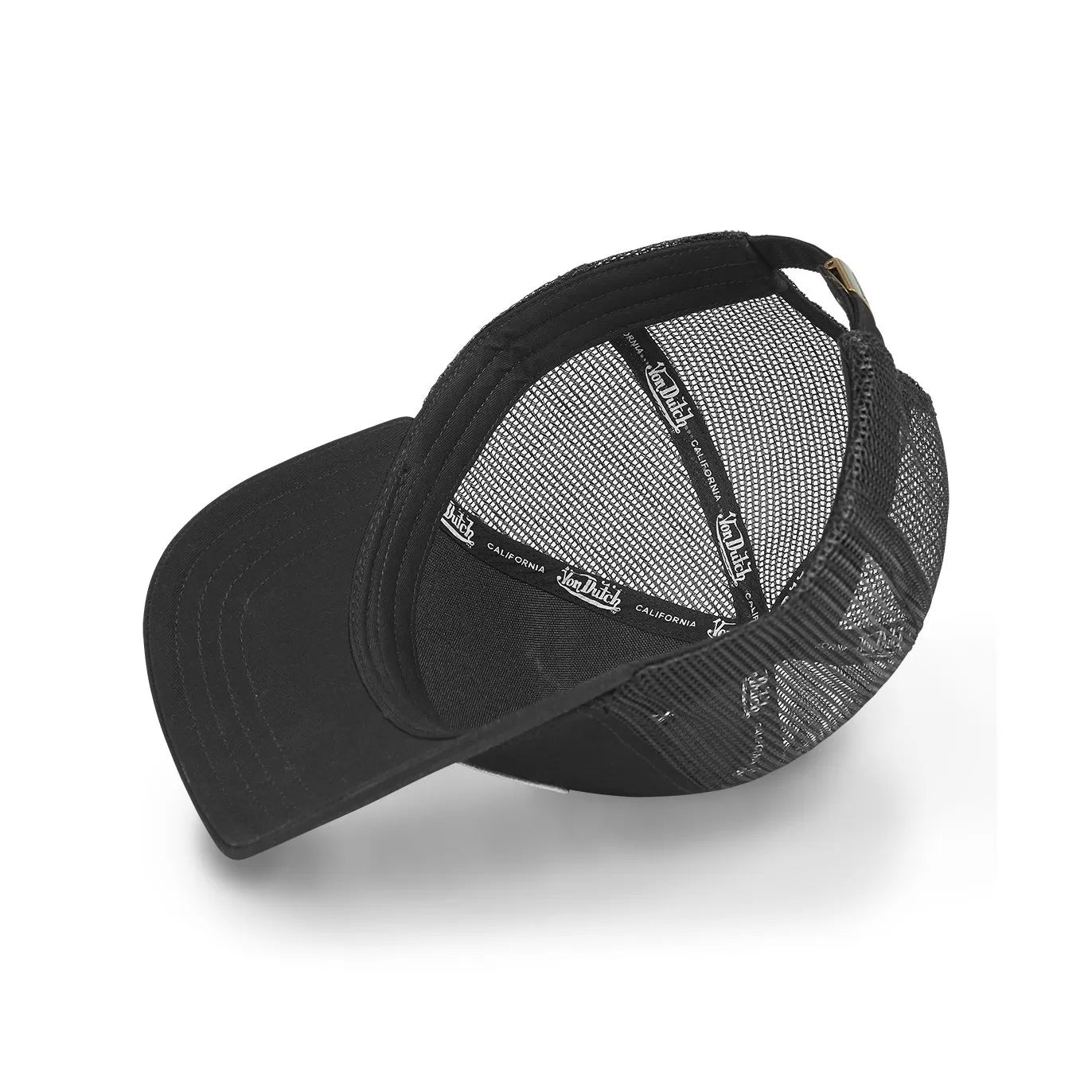 Von Dutch - Oval Patch Black Trucker Cap - Headz Up 