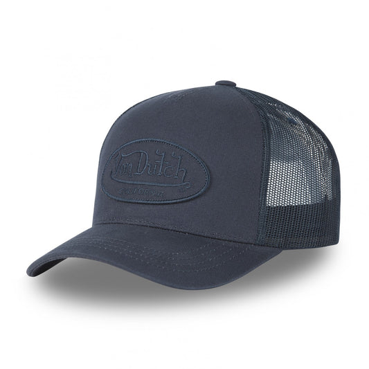 Von Dutch - Oval Patch - Trucker Cap - Navy/Navy