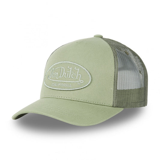 Von Dutch - Oval Patch - Trucker Cap - Green/Green