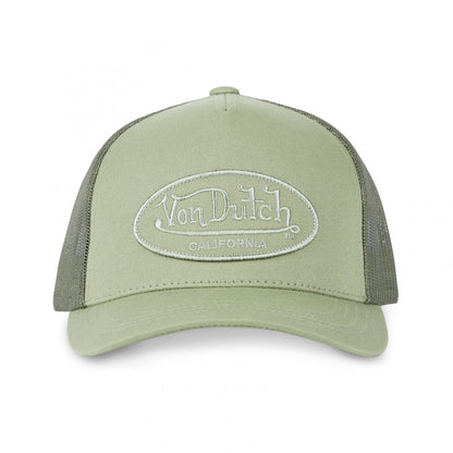 Von Dutch - Oval Patch - Trucker Cap - Green/Green