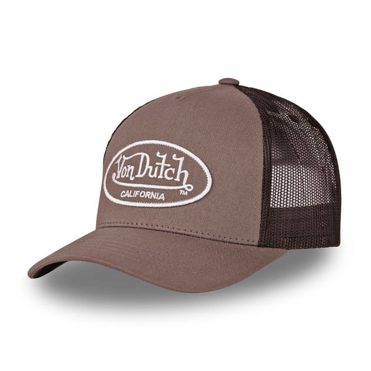 Von Dutch - Oval Patch - Trucker Cap - Brown