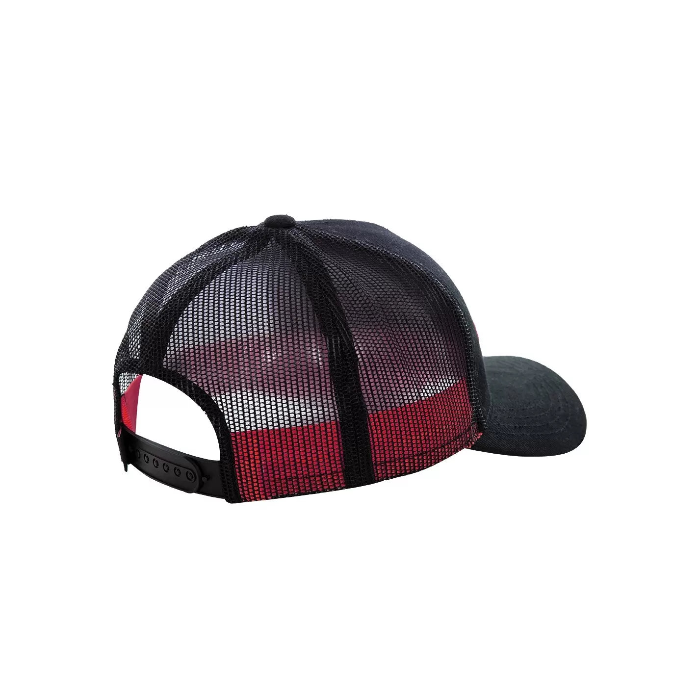 Von Dutch - Oval Patch Black/Red Trucker Cap - Headz Up 
