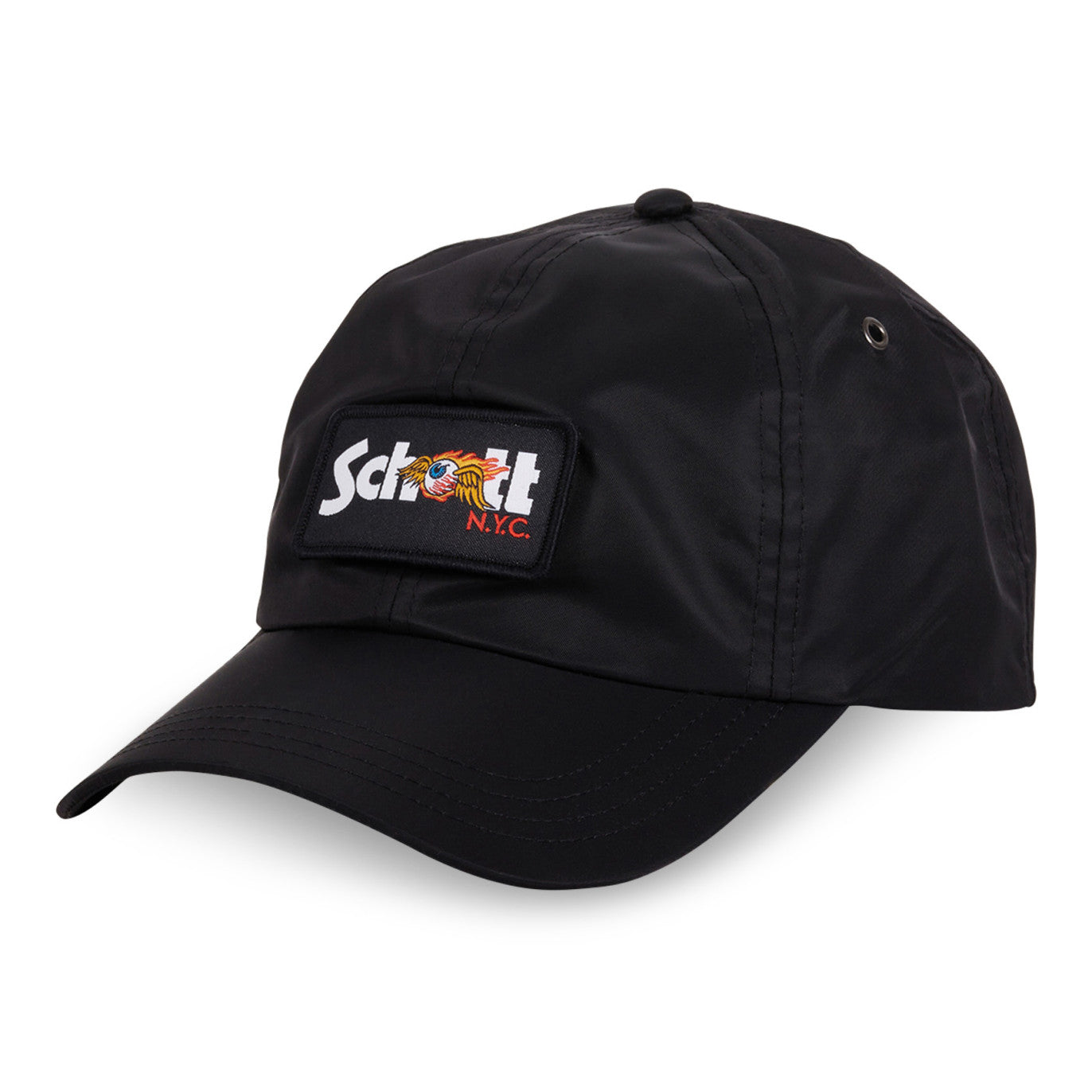 Von Dutch - X SCHOTT Co-Lab - Unstructured Baseball Cap - Black - Headz Up 