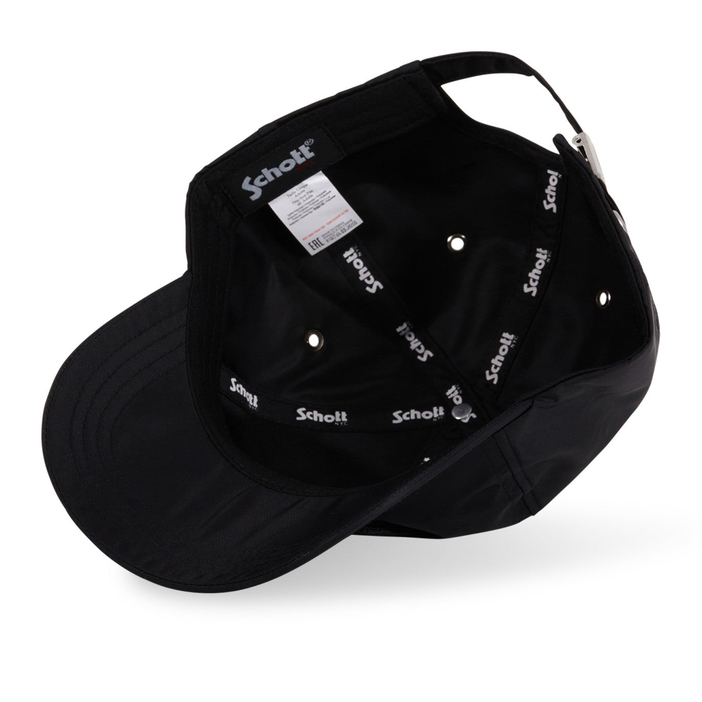 Von Dutch - X SCHOTT Co-Lab - Unstructured Baseball Cap - Black - Headz Up 