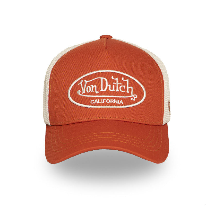 Von Dutch - LOF - Trucker Cap - Orange/Off White - Headz Up 