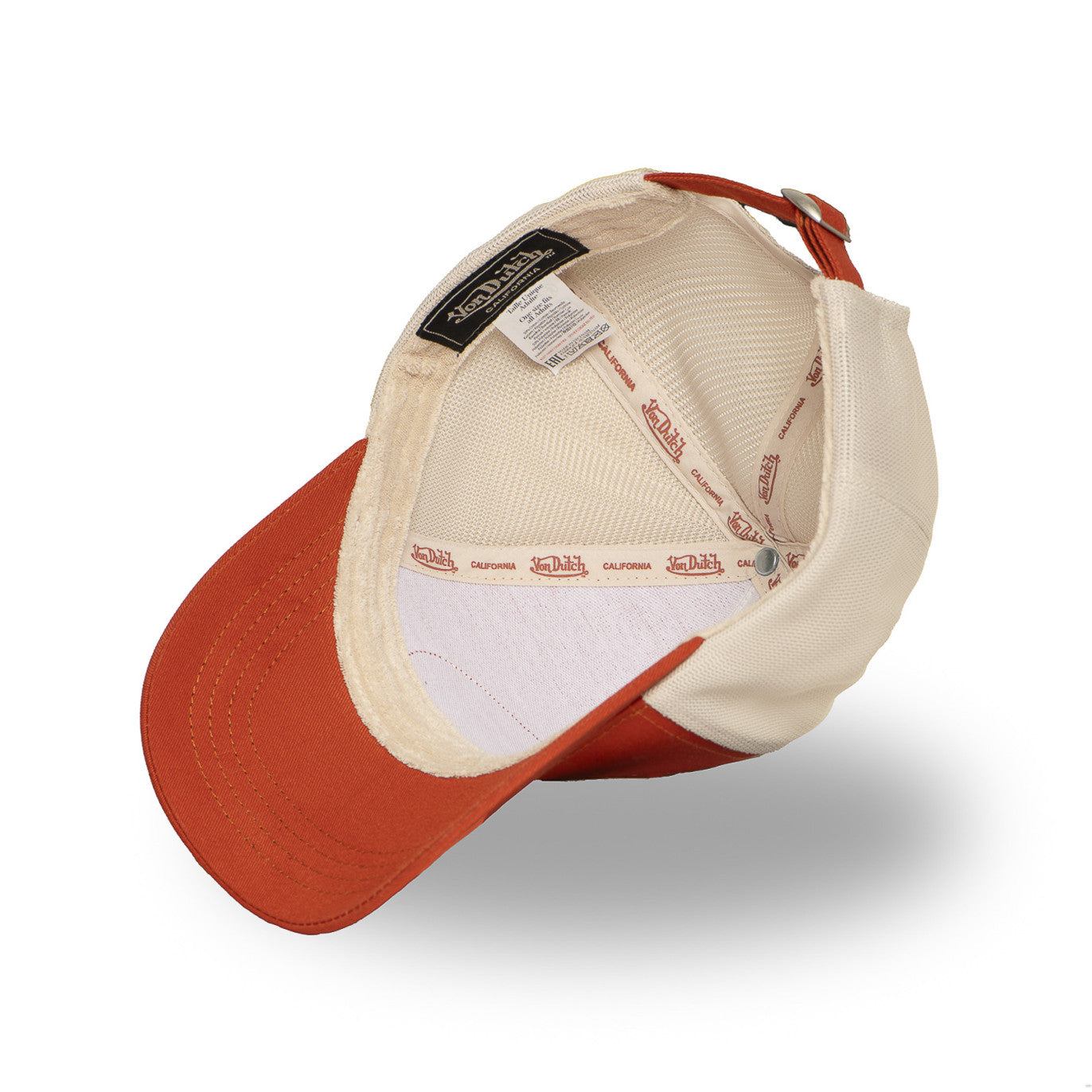 Von Dutch - LOF - Trucker Cap - Orange/Off White - Headz Up 