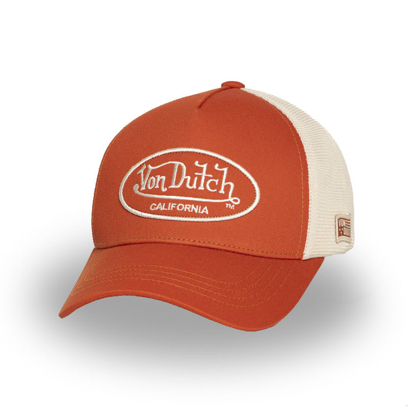 Von Dutch - LOF - Trucker Cap - Orange/Off White - Headz Up 