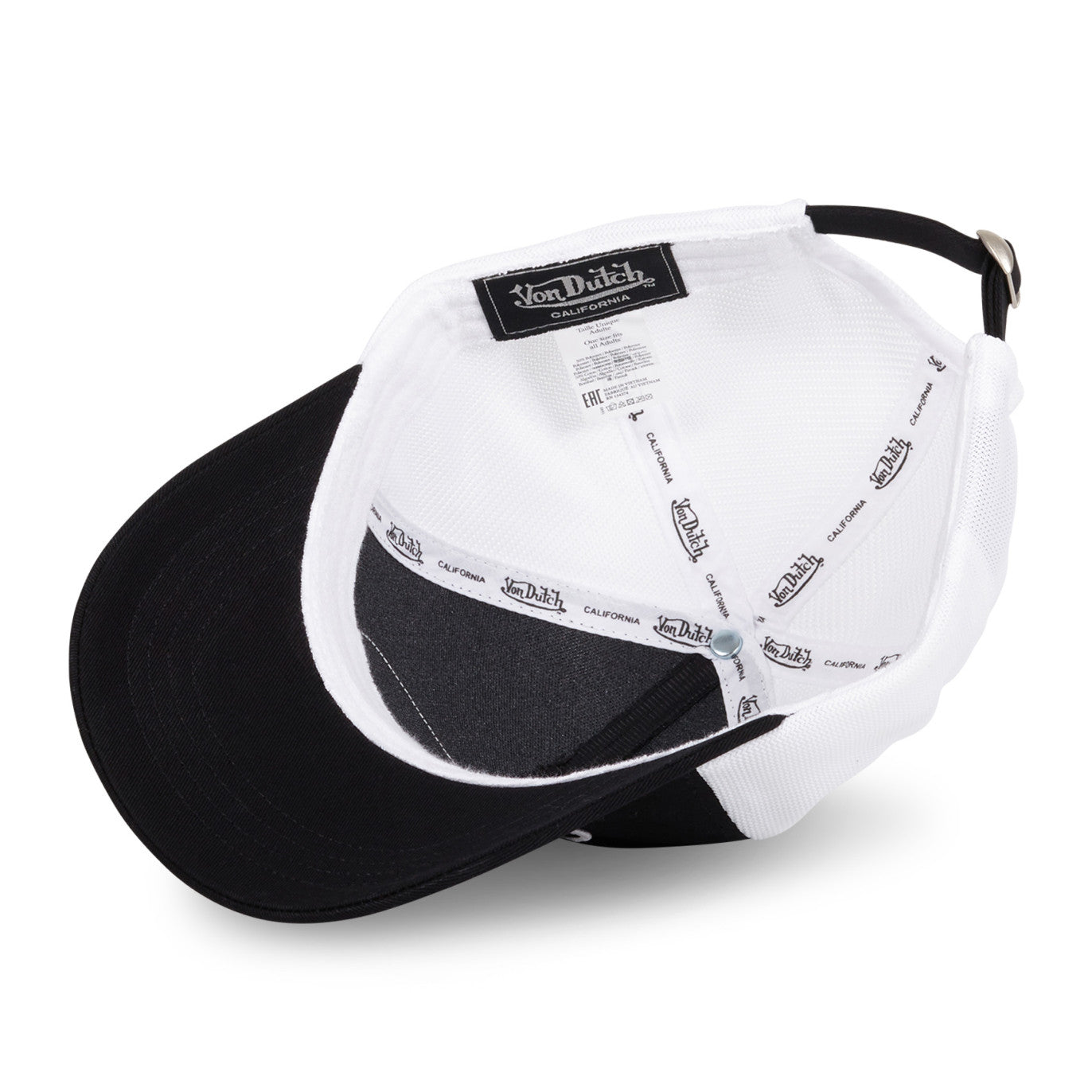 Von Dutch - LOF - Trucker Cap - Black/White - Headz Up 