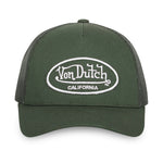 Von Dutch - Oval Patch - Trucker Cap - Dark Green - Headz Up 