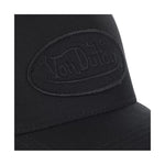 Von Dutch - Oval Patch Black On Black Trucker Cap - Headz Up 