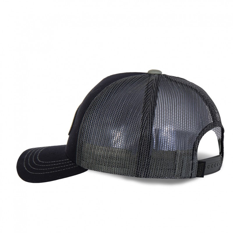 Von Dutch - Oval Patch Black/Olive Trucker Cap - Headz Up 