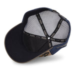 Von Dutch - Multi Patches - Trucker Cap - Navy/Brown/Olive - Headz Up 