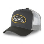 Von Dutch - Oval Patch - Trucker Cap - Grey/Black - Headz Up 