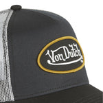 Von Dutch - Oval Patch - Trucker Cap - Grey/Black - Headz Up 