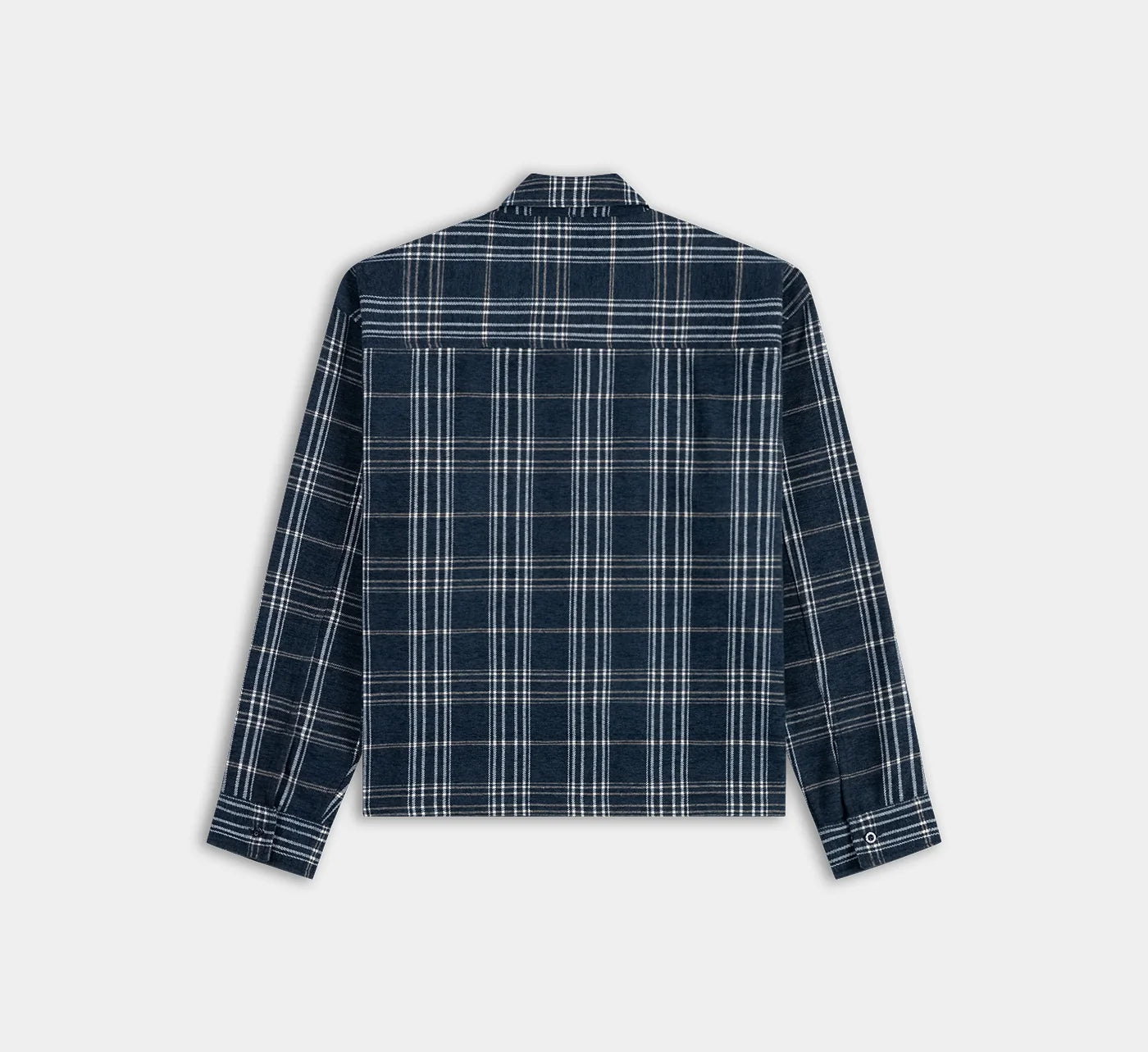 DAILY PAPER - Chenille script ls shirt - Briliant blue - Headz Up 