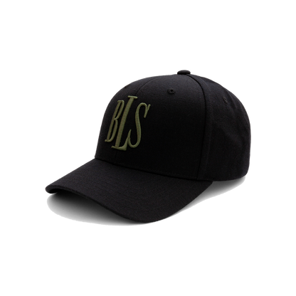 BLS - Classic Baseball Cap - Black/Hunter Green