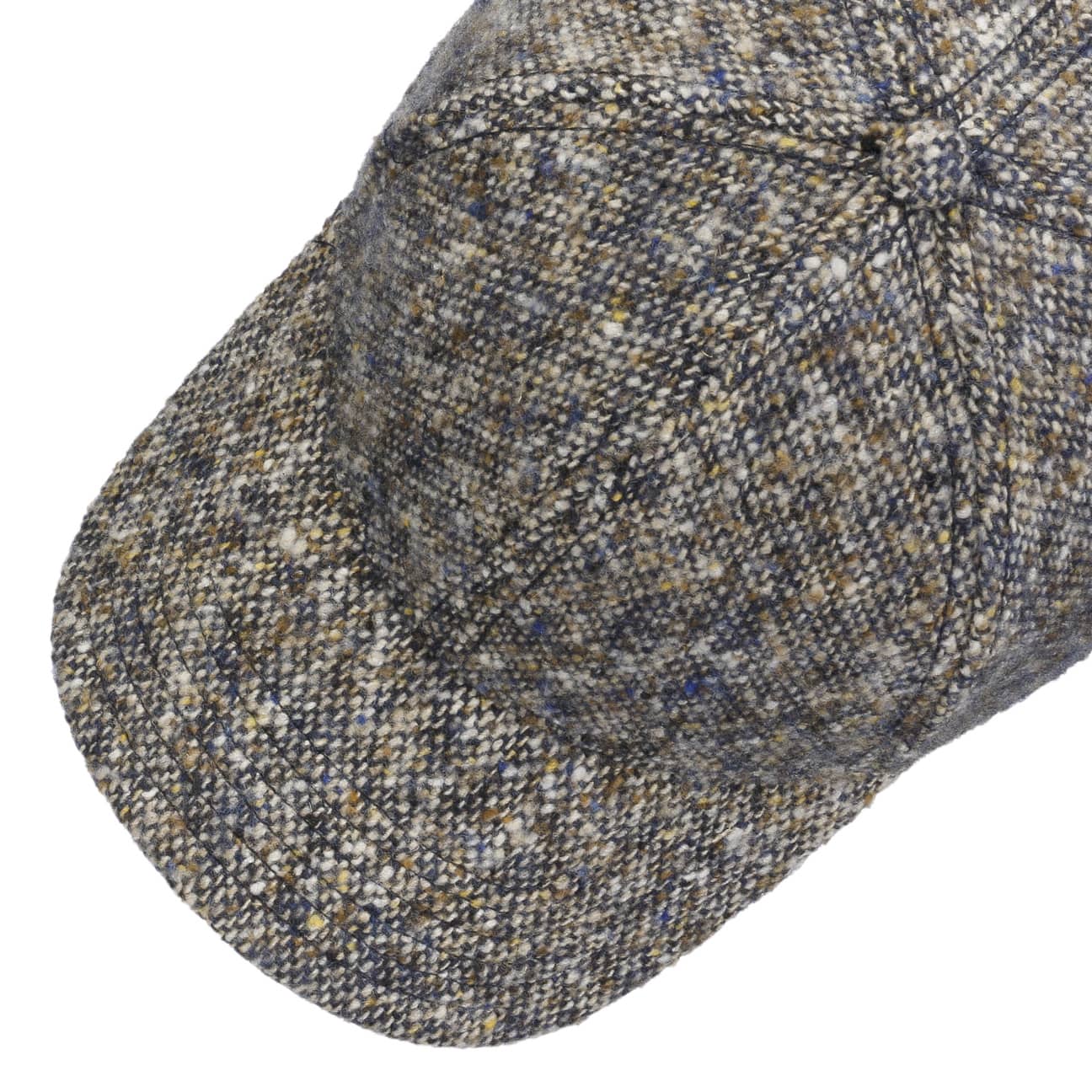 Stetson - Baseball Cap Donegal Wool - Blue/Grey - Headz Up 