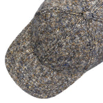 Stetson - Baseball Cap Donegal Wool - Blue/Grey - Headz Up 