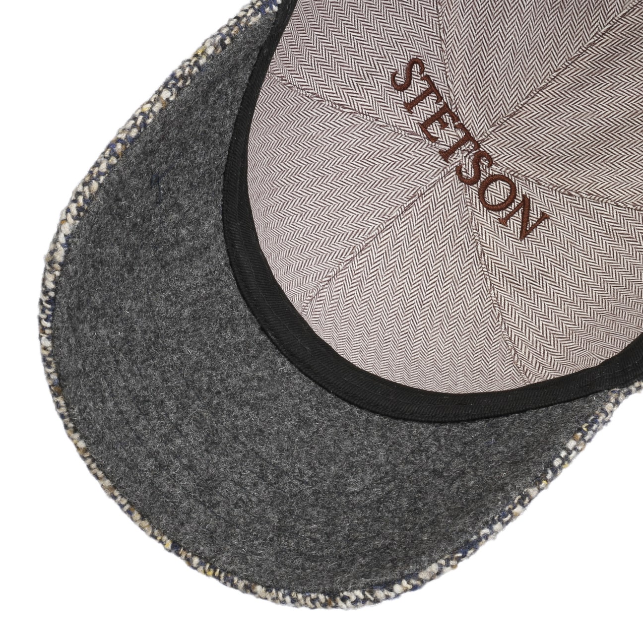 Stetson - Baseball Cap Donegal Wool - Blue/Grey - Headz Up 