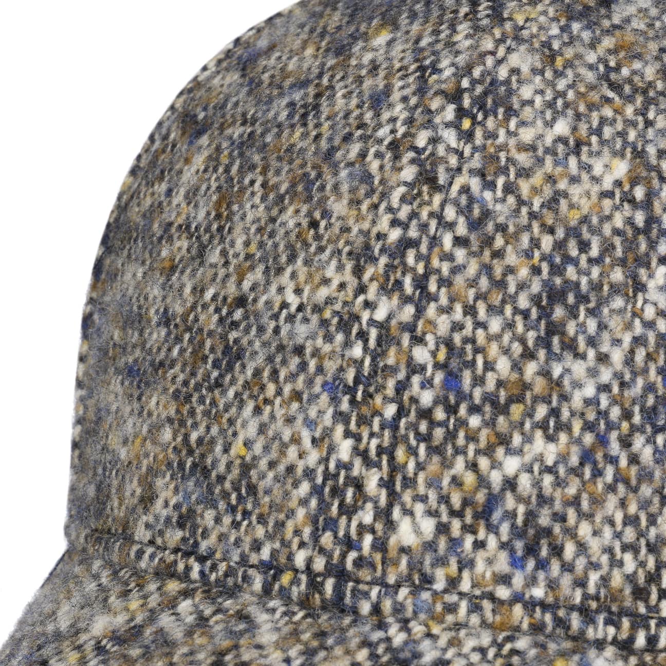 Stetson - Baseball Cap Donegal Wool - Blue/Grey - Headz Up 