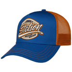 Stetson - Classic Patch - Trucker Cap - Blue/Orange - Headz Up 