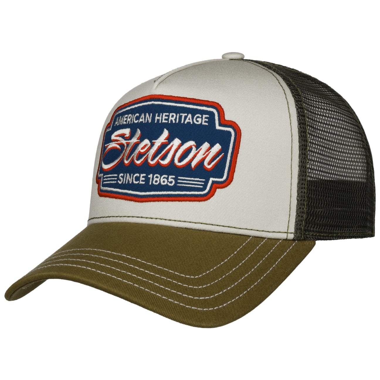 Stetson - Classic Race - Trucker Cap - Olive - Headz Up 