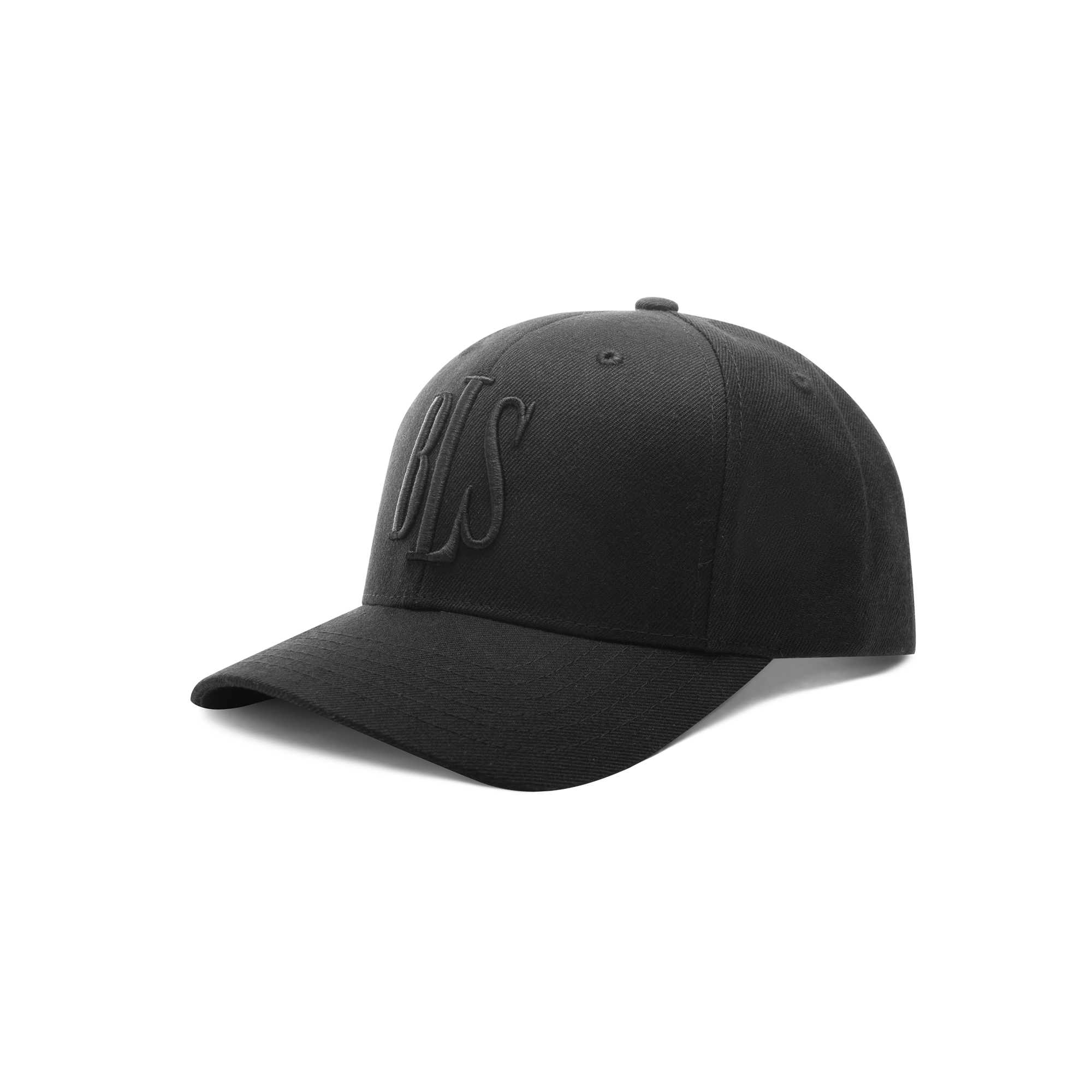 BLS - Classic Baseball Cap Tonal - Black/Black - Headz Up 