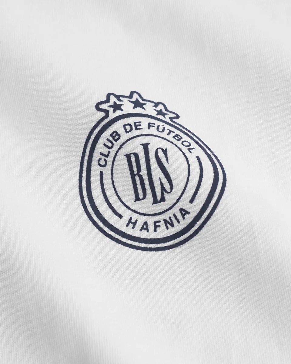 BLS - Club De futbol Raglan LS - White / Navy - Headz Up 