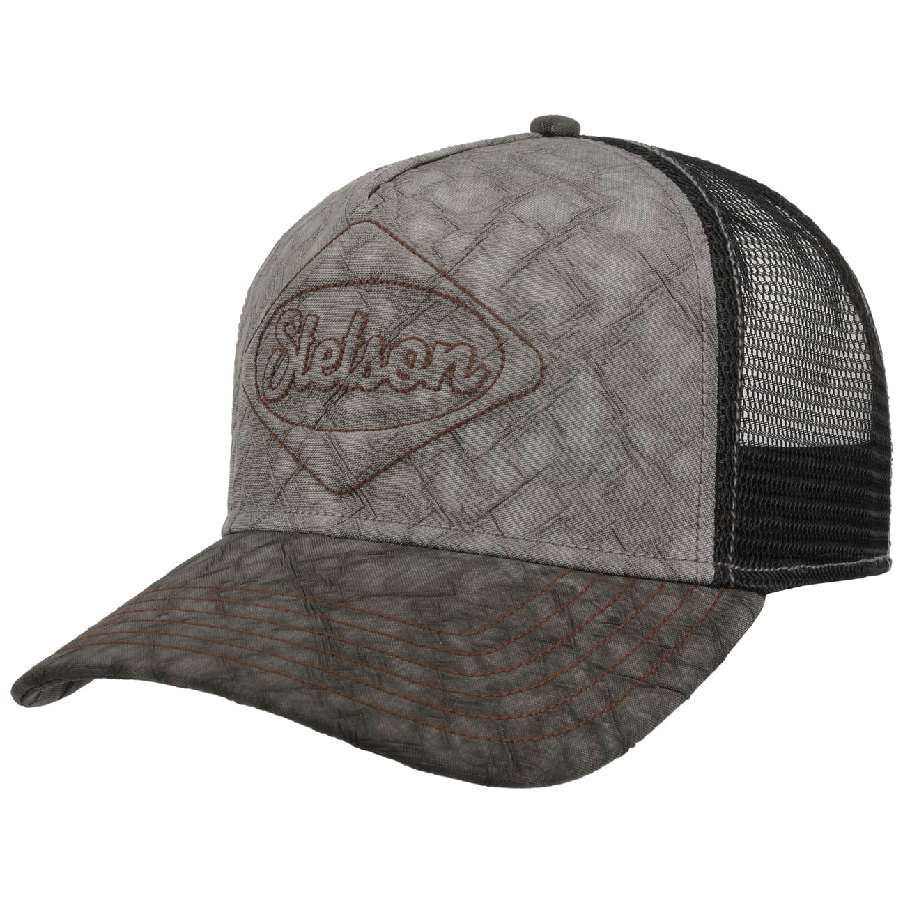 Stetson - Stetson X Airpaq Trucker Cap - Dark Grey - Headz Up 