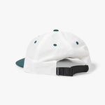 Pasteelo - Contrast Unstructured Cap - White/Dark Teal - Headz Up 