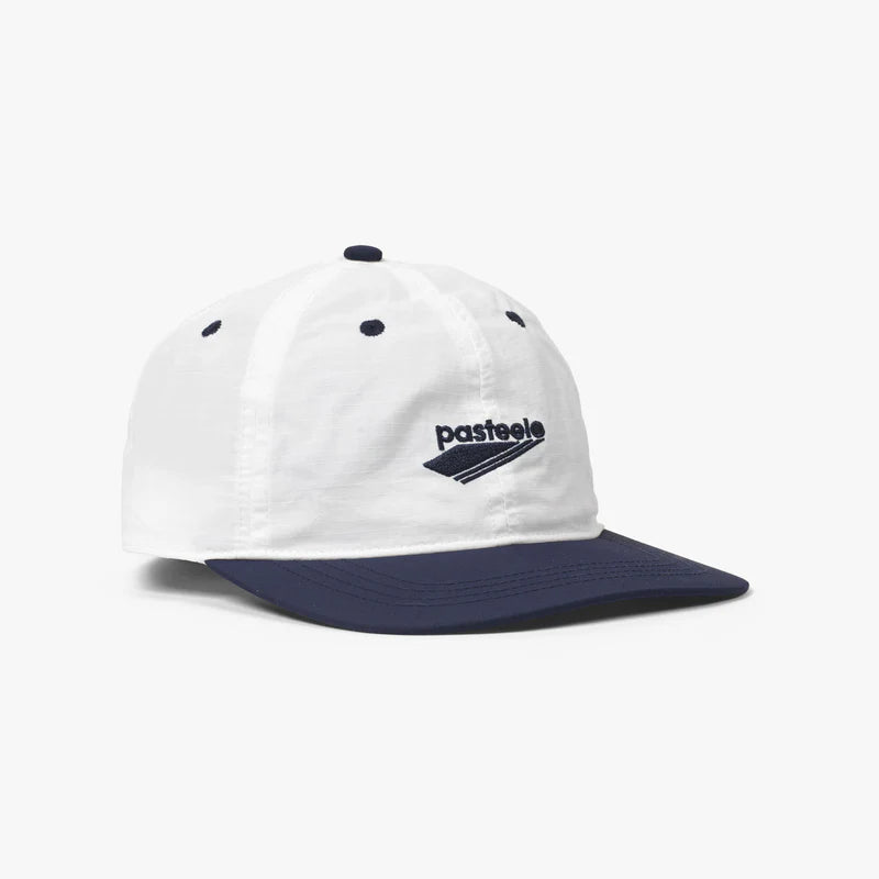 Pasteelo - Contrast Unstructured Cap - White/Navy - Headz Up 