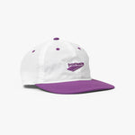 Pasteelo - Contrast Unstructured Cap - White/Purple - Headz Up 