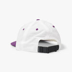 Pasteelo - Contrast Unstructured Cap - White/Purple - Headz Up 
