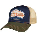 Stetson - COWBOY COFFEE -Trucker Cap - Blue/Olive/Khaki - Headz Up 