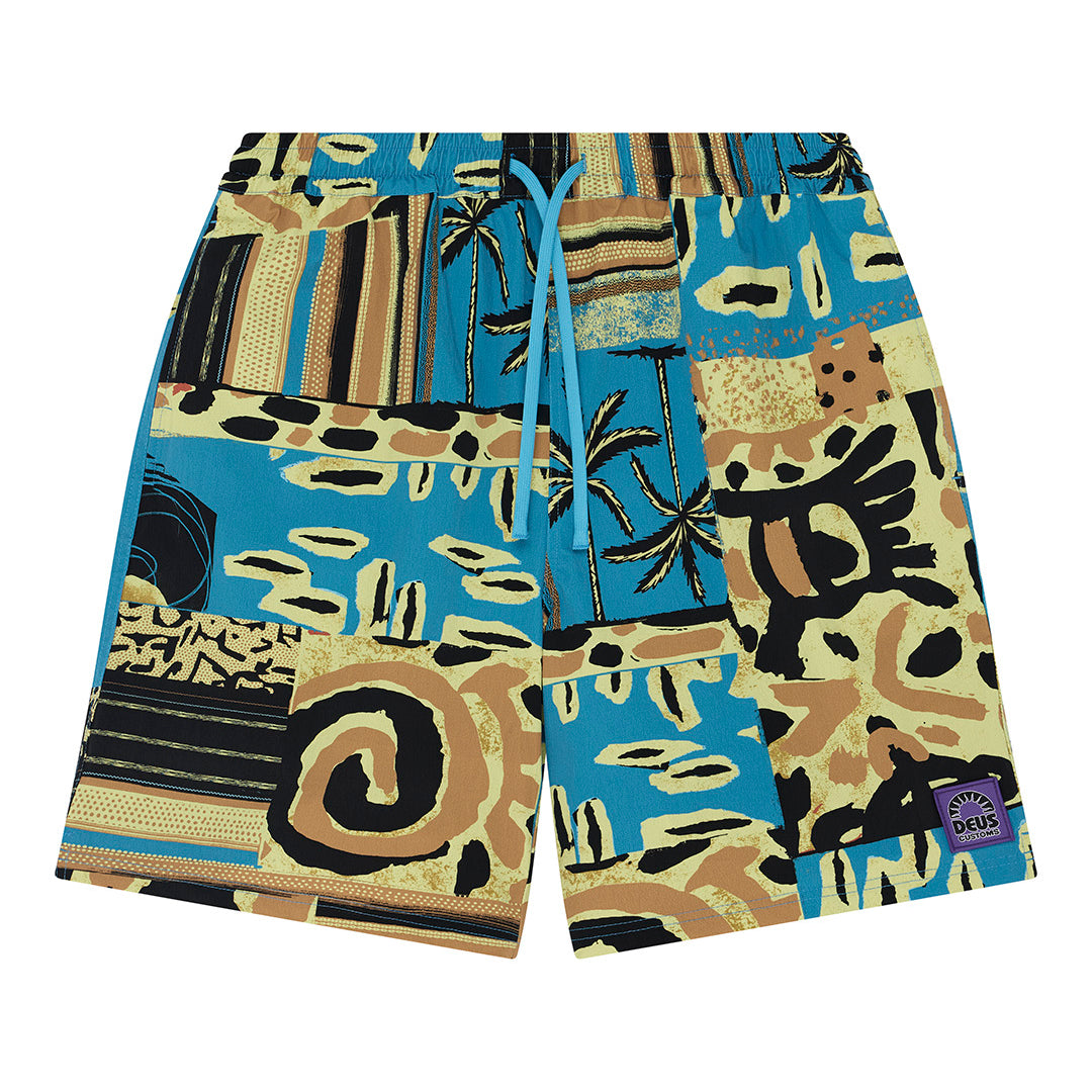 DEUS - Freamon Swim Short -Yellow - Headz Up 