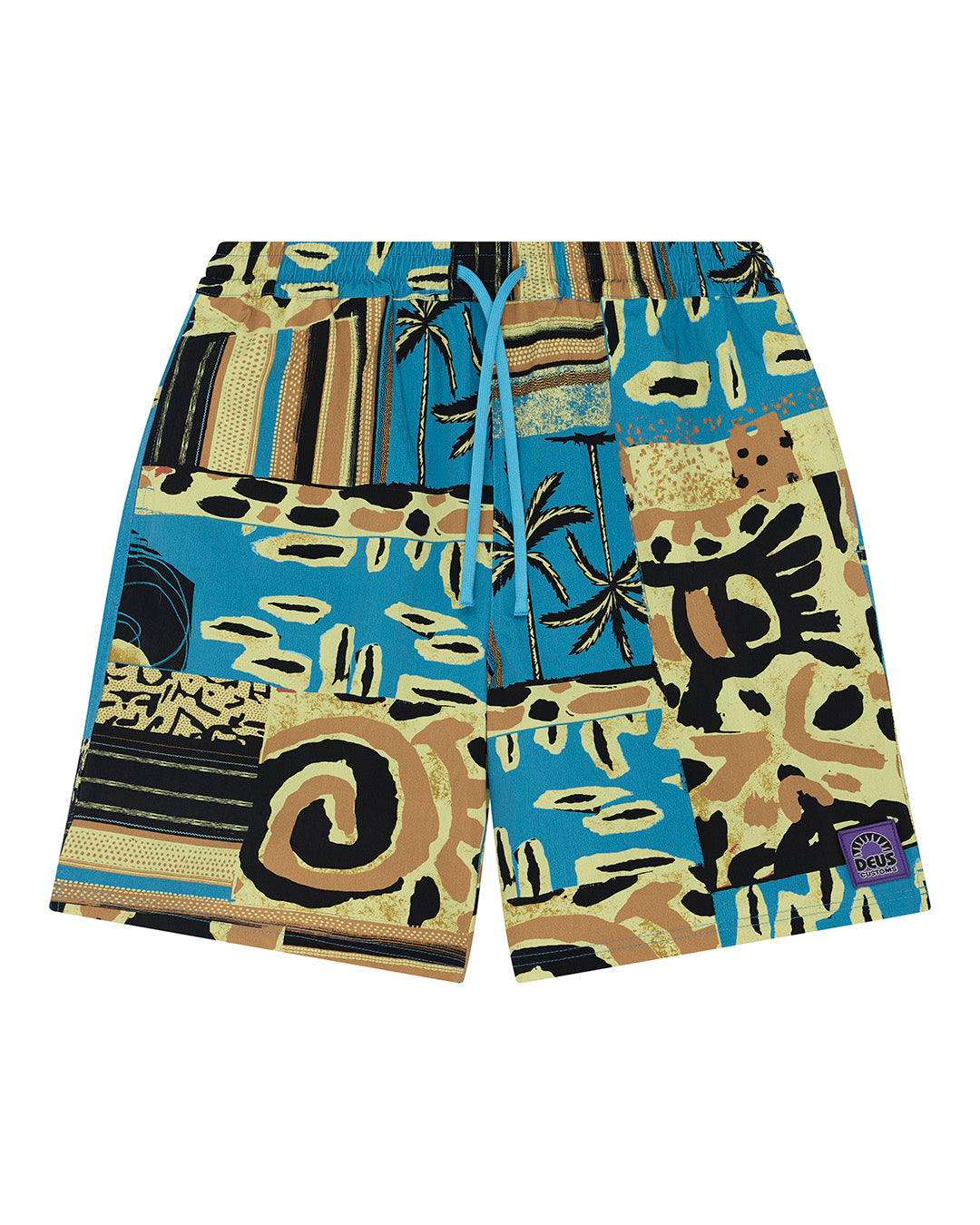 DEUS - Freamon Swim Short -Yellow - Headz Up 