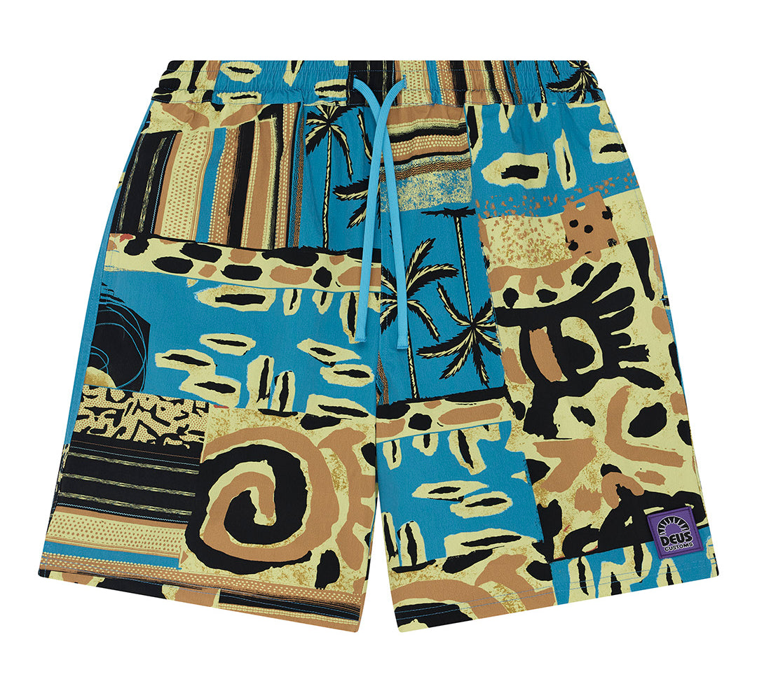 DEUS - Freamon Swim Short -Yellow - Headz Up 
