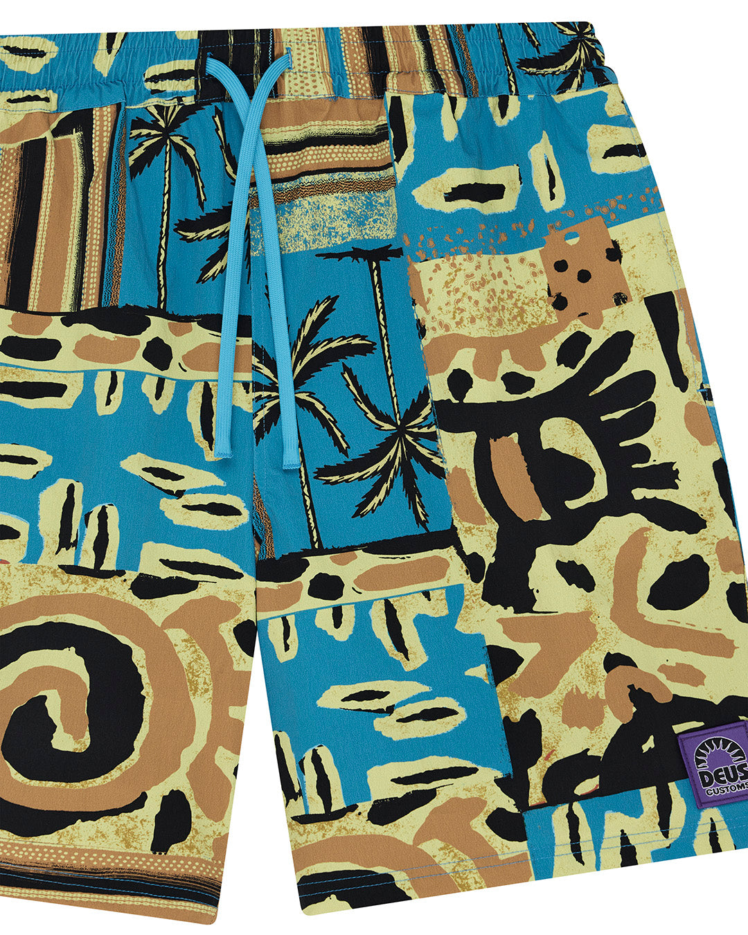 DEUS - Freamon Swim Short -Yellow - Headz Up 