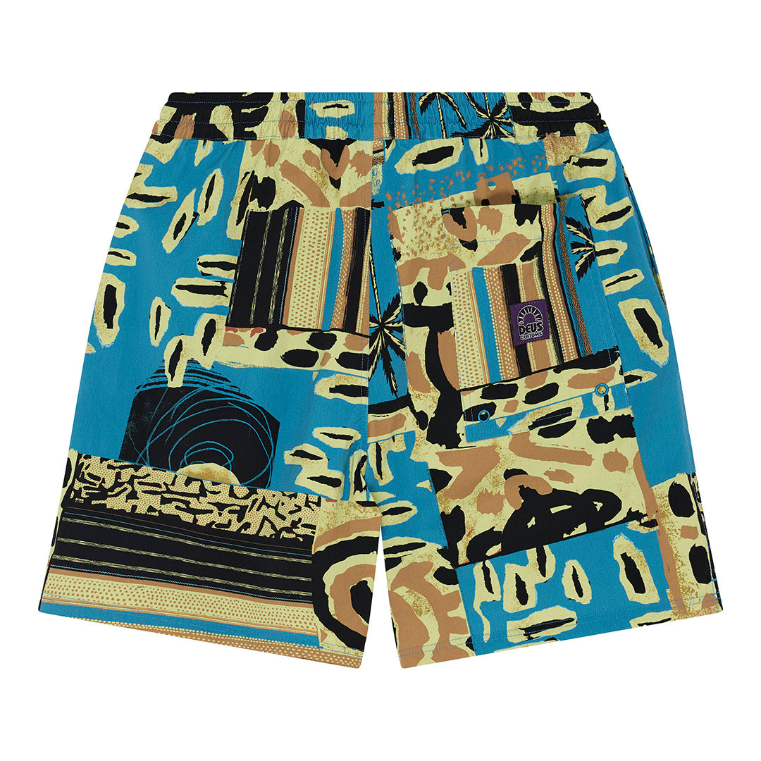 DEUS - Freamon Swim Short -Yellow - Headz Up 