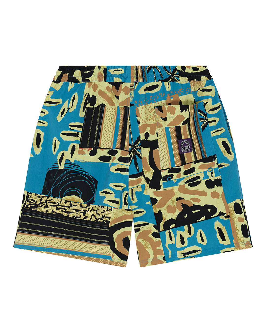 DEUS - Freamon Swim Short -Yellow - Headz Up 