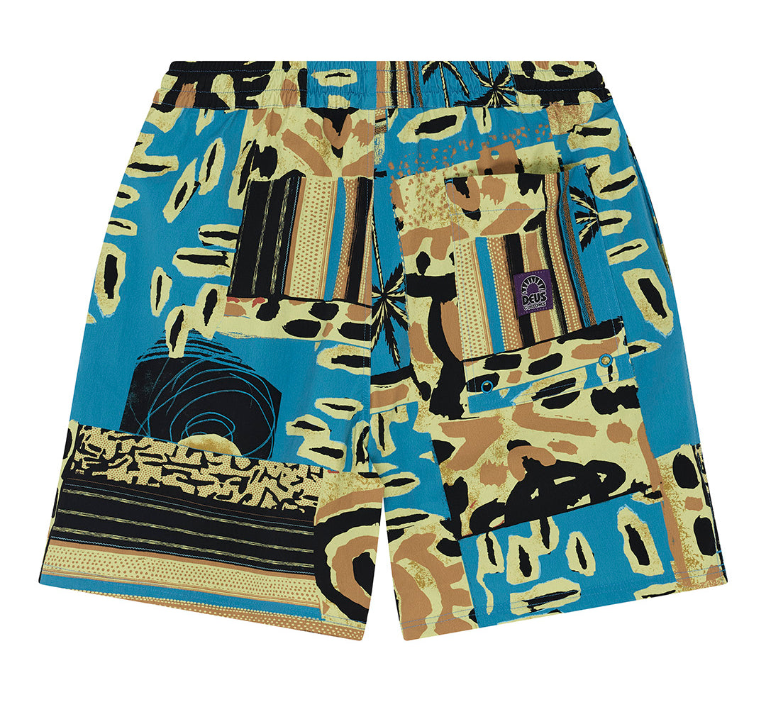 DEUS - Freamon Swim Short -Yellow - Headz Up 