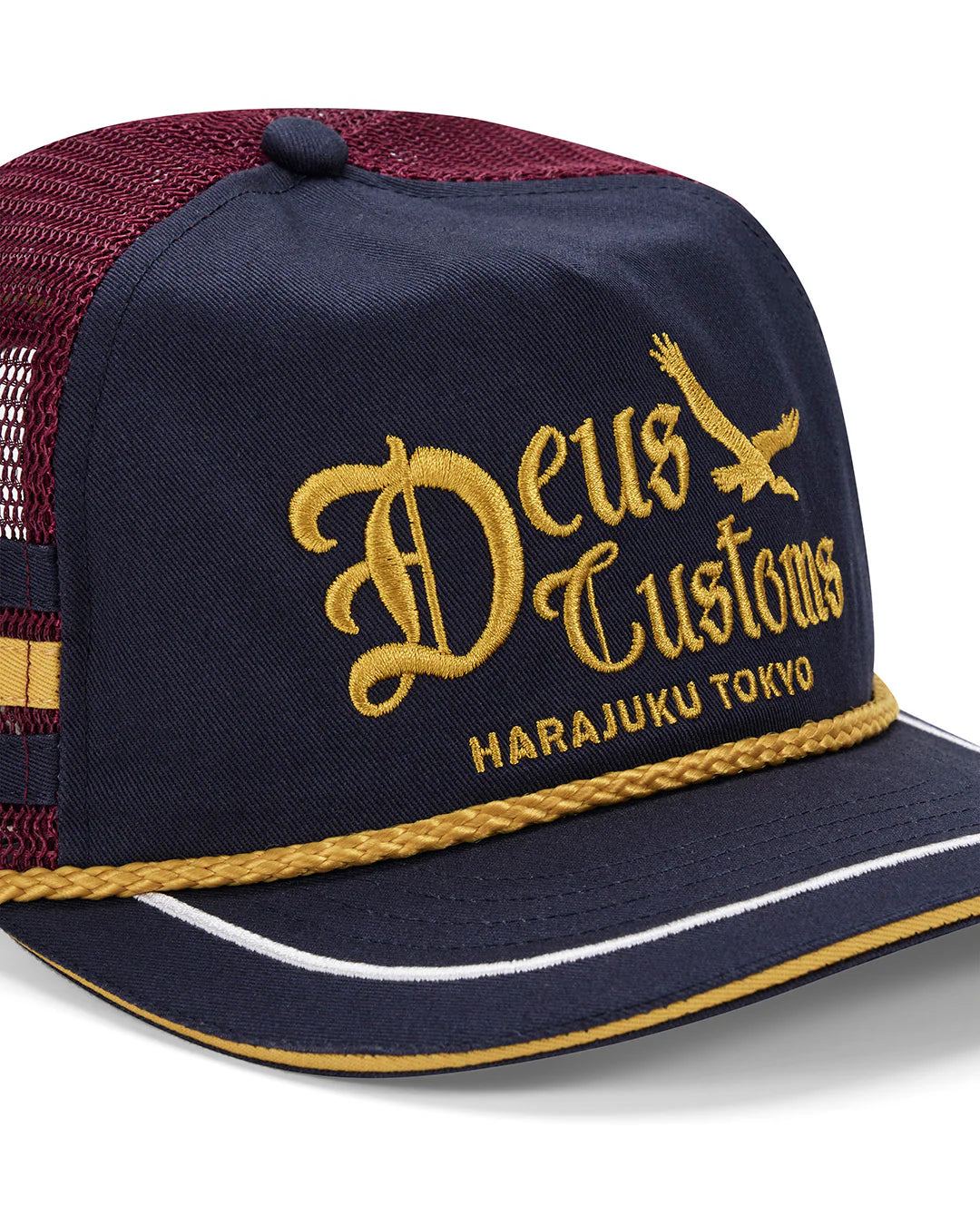 DEUS - Beep Beep Trucker Cap - Dark Navy - Headz Up 
