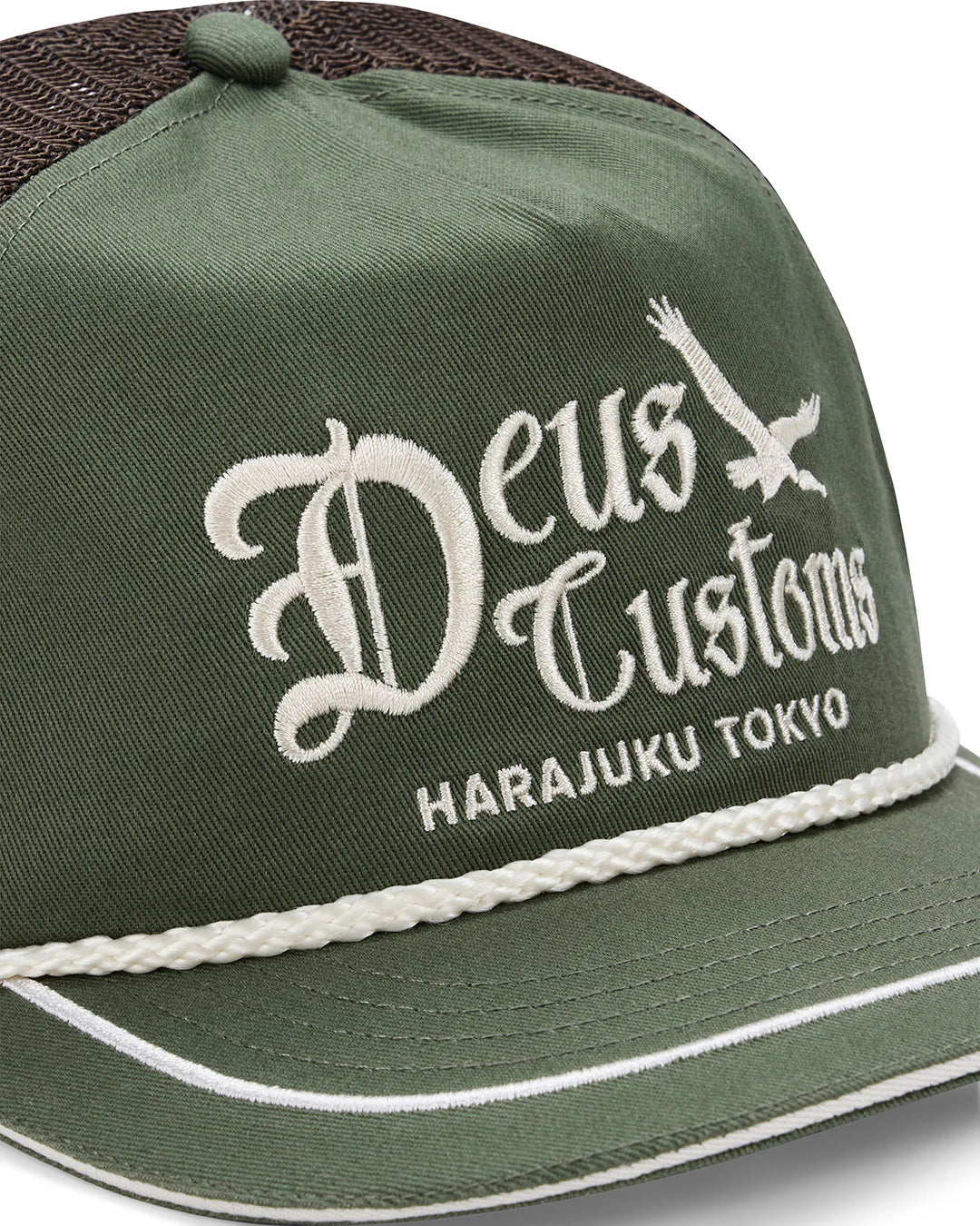 DEUS - Beep Beep Trucker Cap - Pine Green - Headz Up 