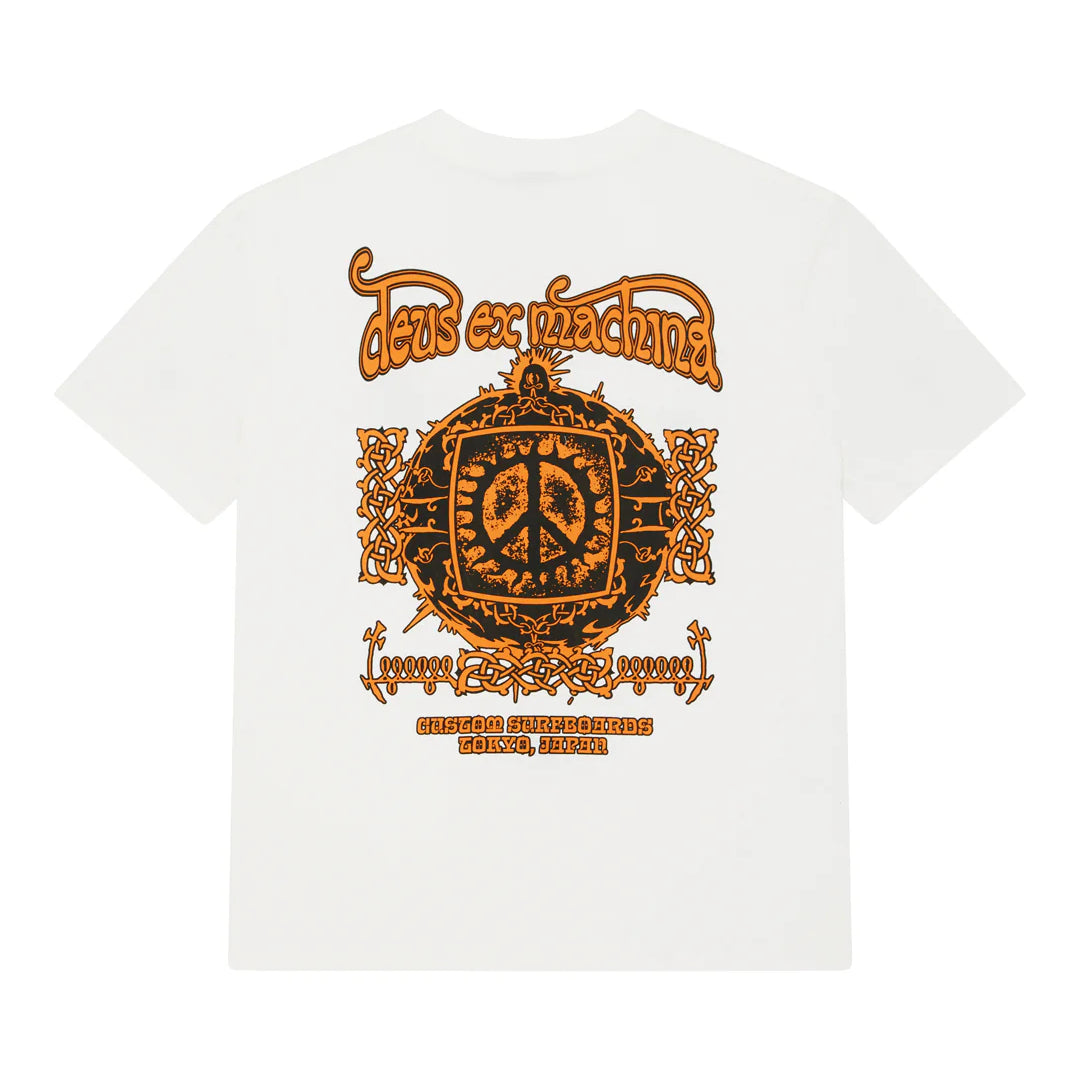 DEUS - ReVirtual Insanity Tee - Vintage White - Headz Up 