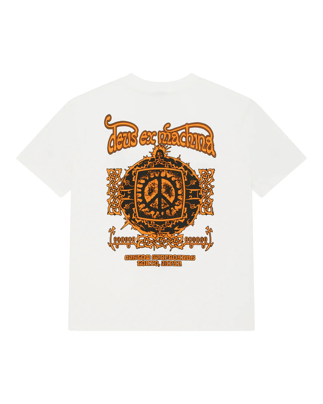 DEUS - ReVirtual Insanity Tee - Vintage White - Headz Up 